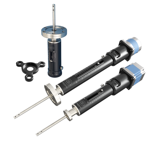 UHV Precision Linear Motion Feedthroughs