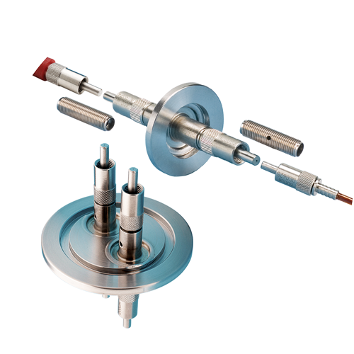UV-VIS Fiber Optic Feedthroughs on ISO NW Flange