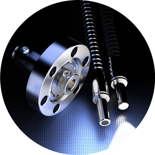 Light Guide Feedthroughs