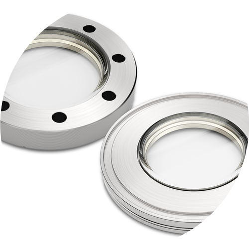 Zero-Length Borosilicate Glass Viewports