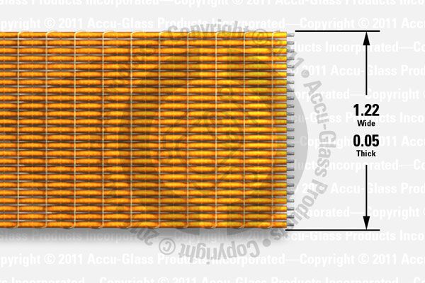 25-way Kapton-insulated ribbon cable (1.22" wide x 0.05" thick)
