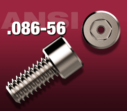 2-56 Vented Socket Head Cap Screws