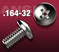 8-32 Vented Phillips Pan Head Screws