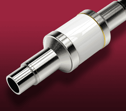 3/8" Cryogenic Fluid Break Close up of 3/8" tube-weld cryogenic fluid break