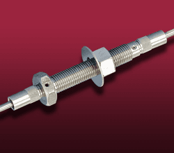 Graded-index NIR bulkhead feedthrough