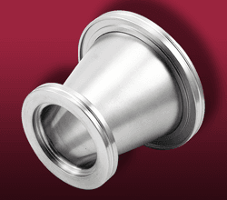 Conical reducers on ISO flanges