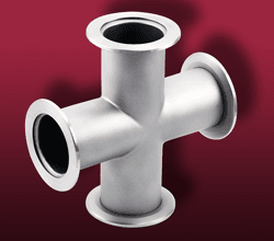 4-way crosses on ISO flanges
