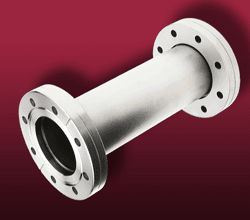 Full nipple fittings on CF flanges