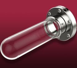 Domed, Single Flange Glass Adapters