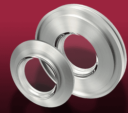 Zero-length viewport on ISO flange