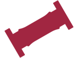 Open, Dual-Flange Adapters drawing