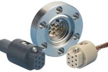 Subminiature-C Feedthrough, Kit on a 1.33" CF Flange