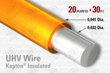 20 AWG - Solid Core Wire, Kapton Insulated