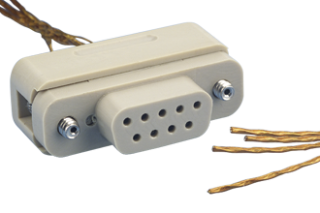 Connector to Cable - 4 Thermocouple Pairs / Female