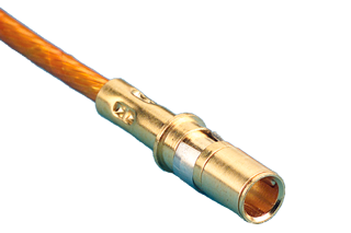 Contact to Cable - 1 Power - Female, Kapton Wire