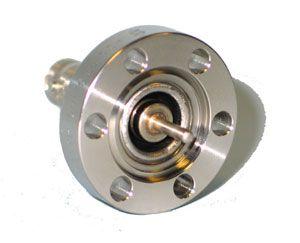 BNC - Single Ended, Grounded Shield Feedthrough - 1.33" CF Flange