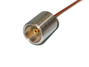 Kapton-Insulated, 26 AWG, 50 OHM Coaxial Cable with Accu-Fast™ 875S Connector on One End