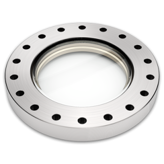 Corning 7056 Glass Viewport - 6.75" CF Flange