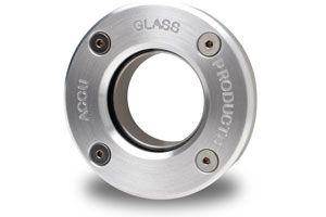 NW40 KF Flange, Demountable Accu-Sol™ Glass Viewport