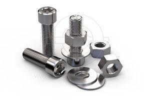 Bolt fastener kit-c for 4.5" CF flange access doors