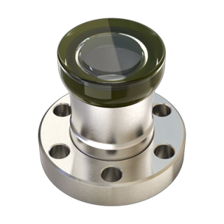 0.50 Standard-Length Viewport - 1.33 CF Flange