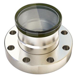 1.62 View, Std-Length Viewport - 3.37 CF Flange