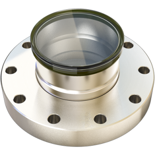 2.00 View, Std-Length Viewport - 4.62 CF Flange