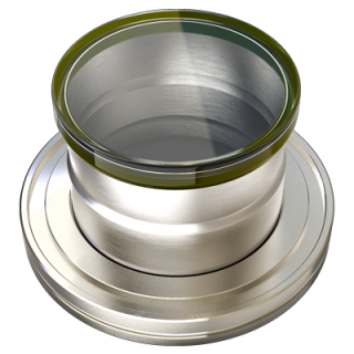 2.00 View, Std-Length Viewport - ISO NW63 LF Flange