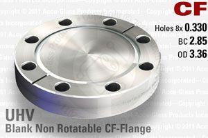 3.38" CF Conflat® Blank Flange