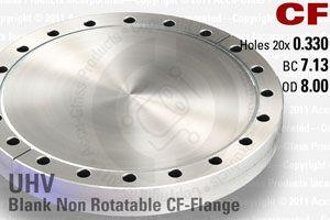 8.00" CF Conflat® Blank Flange