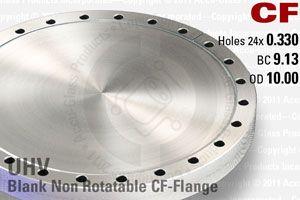 10.00" CF Conflat® Blank Flange