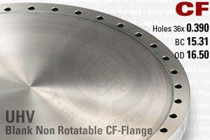 16.50" CF Conflat® Blank Flange