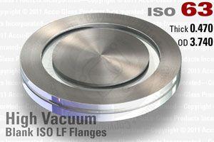 NW63 LF Blank ISO Flange