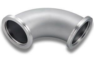 NW100 LF-Flanged 90º Radius Elbow Fitting